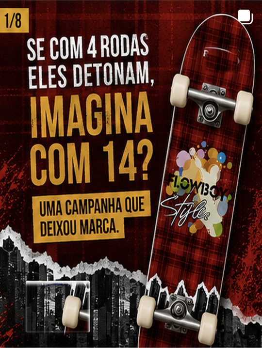 Campanha: Se com 4 rodas eles detonam, imagina com 14?